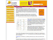 Tablet Screenshot of hostecuador.com